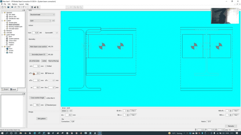 FRILO: Csavarozott acélszerkezeti kapcsolatok (ST9) modul