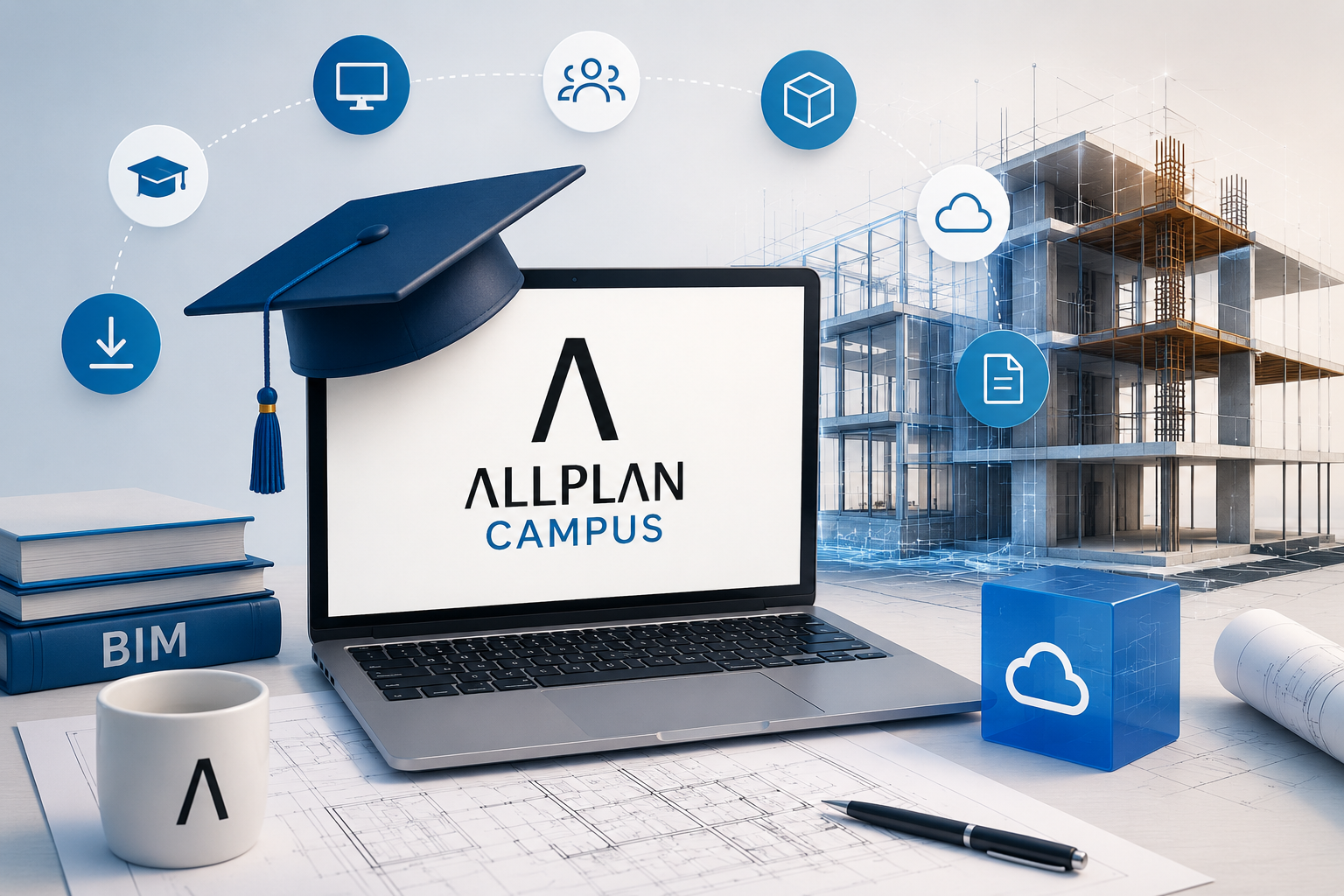 Az ALLPLAN Campus története – így vált a BIM oktatás egyik legfontosabb nemzetközi platformjává